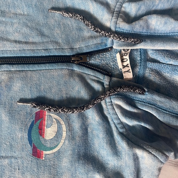 🎉 HP 🎉 Roxy Lightweight Hoodie Zip Sweatshirt XS - Picture 7 of 9